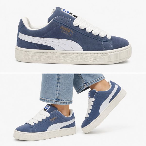 کفش و کتانی مردانه و زنانه مدل پوما PUMA رنگ آبی کد EF400