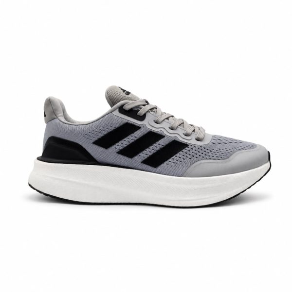 کفش و کتانی مردانه مدل آدیداس ADIDAS رنگ طوسی مشکی کد 30093