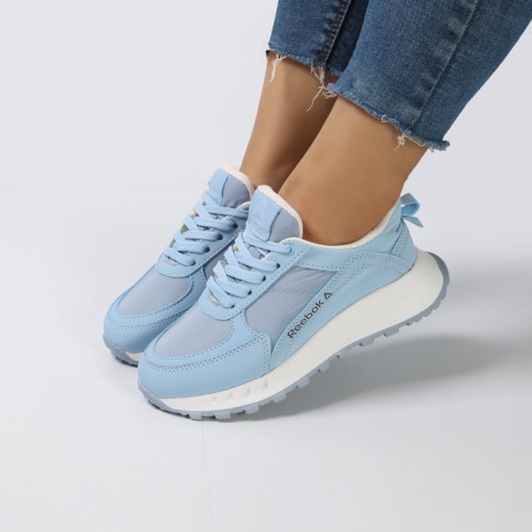 کفش و کتانی اسپرت زنانه و دخترانه مدل ریباک REEBOK رنگ آبی کد M1481