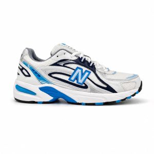 کفش و کتانی مردانه مدل نیوبالانس 425 NEW BALANCE رنگ سفید آبی کد 9946