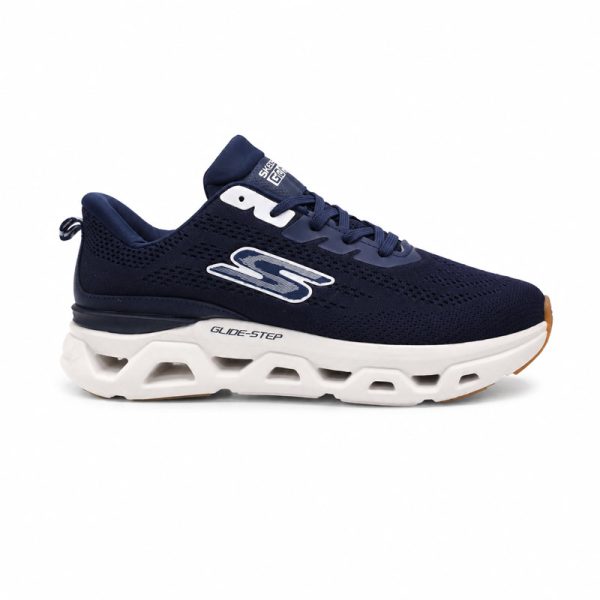 کفش و کتانی مردانه مدل رانینگ SKECHERS رنگ سرمه ای کد 40092