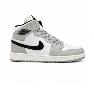 کفش و کتانی مردانه ساقدار مدل NIKE JORDAN 1 رنگ سفید مشکی کد 2254