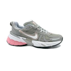 کفش و کتانی اسپرت زنانه مدل نایک کوشلون NIKE V2K رنگ طوسی صورتی کد 41952
