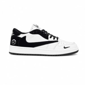 کفش و کتانی مردانه مدل نایک ترویس NIKE TRAVIS رنگ سفید مشکی کد 30247